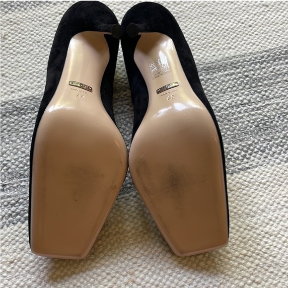 ⚡️Gucci Dionysus Square Toe Suede Leather Crystal Heels - Picture 7 of 10